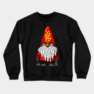 Fire Gnome Doodle Crewneck Sweatshirt